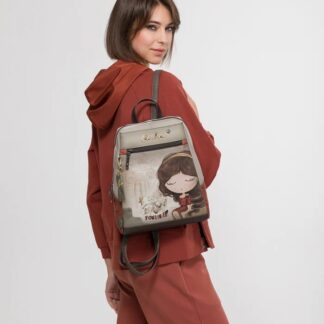 Rucsac Anekke multicolor piele ecologica 42705-018