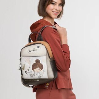 Rucsac Anekke multicolor piele ecologica 42805-259