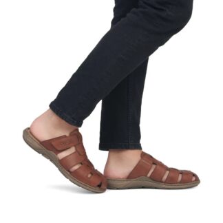Saboti barbat piele naturala 22087-24