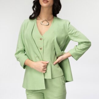 Sacouri dama Hermosa olive in
