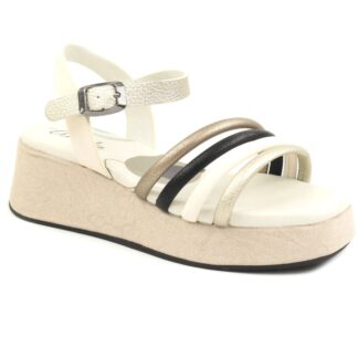 Sandale dama Anekke multicolor piele naturala