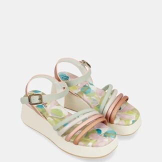 Sandale dama Anekke multicolor piele naturala