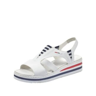 Sandale dama casual Rieker V02Y5-80 piele ecologica