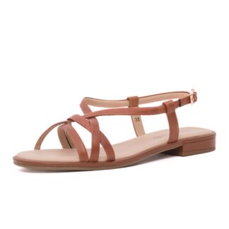 Sandale dama Caprice coniac piele naturala 9-28100-44 303