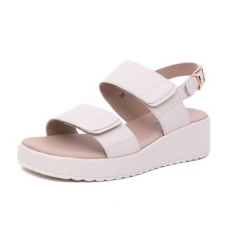 Sandale dama Caprice bej piele ecologica 9-28307-44 170