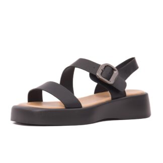 Sandale dama Epica H1WC60006A 01-N negru piele naturala