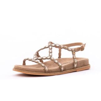 Sandale dama ALMA EN PENA bej piele intoarsa V267100 SUEDE SAND
