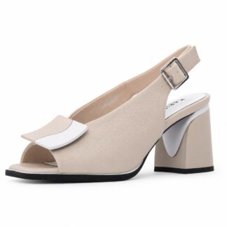 Sandale dama KARISMA 7QXS80004A 52-N crem piele naturala