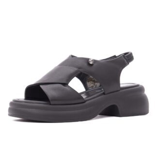 Sandale dama KARISMA 9NMA80001A 01-N negru piele naturala