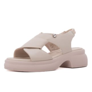 Sandale dama KARISMA 9NMA80001B 52-N crem piele naturala