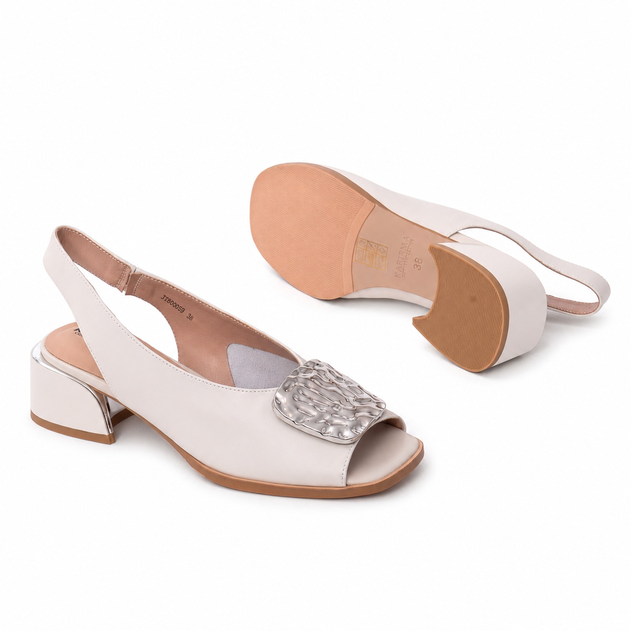 Sandale dama KARISMA JYJY80005B 13-N piele naturala - imagine 4
