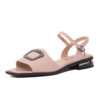 Sandale dama KARISMA JYJY60001A C5-N auriu roze piele naturala