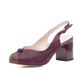 Sandale dama Epica JIJI40047B 23-I bordo piele naturala