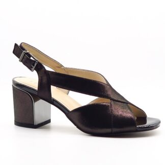 Sandale dama elegant Epica JIJI40023B 01-I negru piele naturala