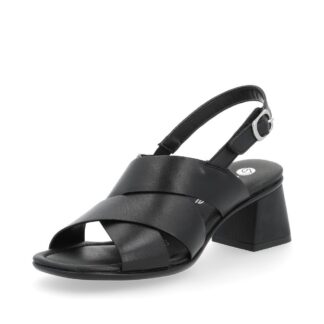 Sandale dama Remonte D1K53-00 negru piele naturala