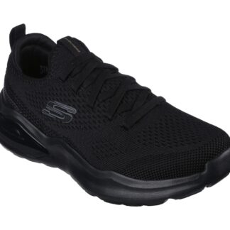 Adidasi barbati sport Skechers negru material textil