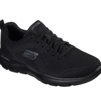 Adidasi barbati Skechers negru material textil