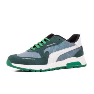 Adidasi barbati Otter B1RE40002 06-Z verde piele naturala