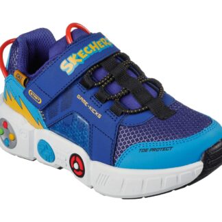 Incaltaminte copii Skechers albastru piele ecologica