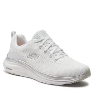 Adidasi dama Skechers alb material textil