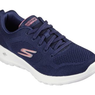Adidasi dama Skechers bleumarin material textil