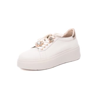 Adidasi dama PASS Collection W1W160018B 97-N alb