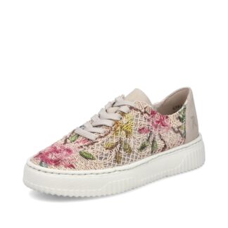 Sandale dama sport Rieker multicolor material textil N9919-91 Multi Floral