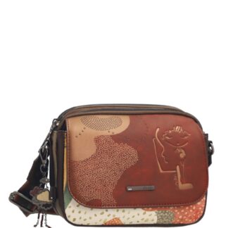 Geantă crossbody damă Odyssey cu clapă Anekke 43833-349 multicolor