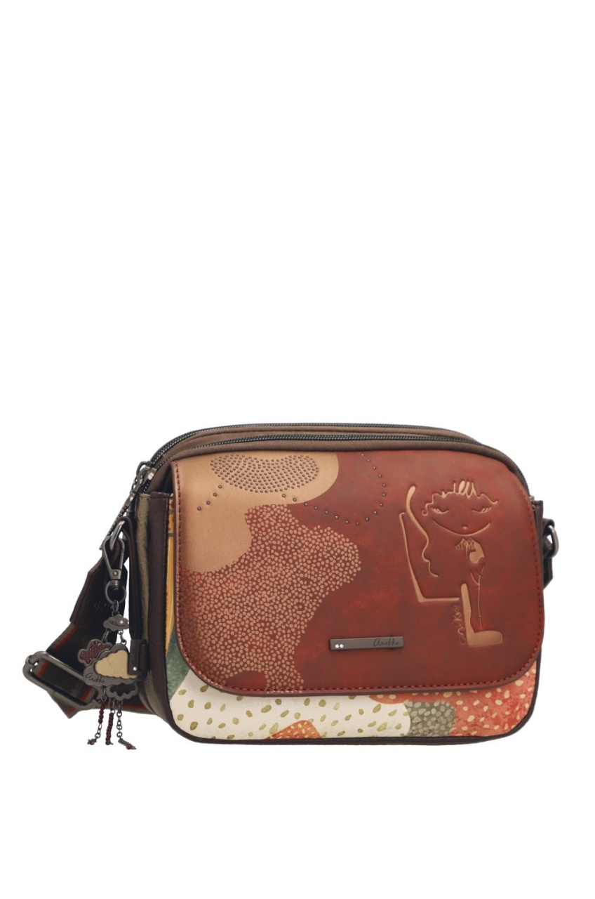 Geantă crossbody damă Odyssey cu clapă Anekke 43833-349 multicolor