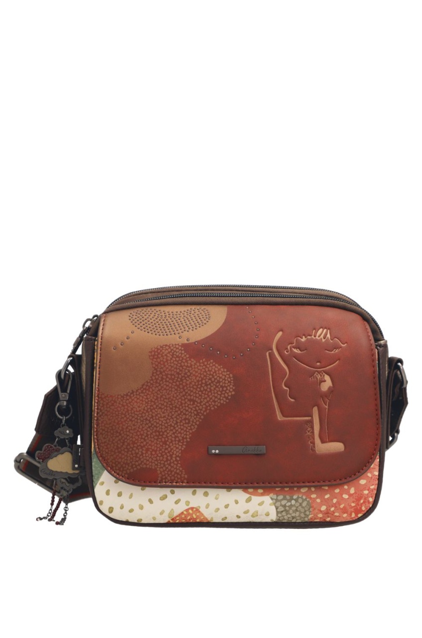 Geantă crossbody damă Odyssey cu clapă Anekke 43833-349 multicolor - imagine 2