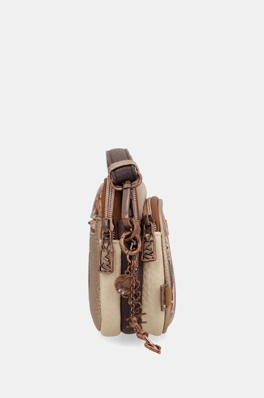 Geantă crossbody mică Full Print Anekke 43653-445 multicolor - imagine 5