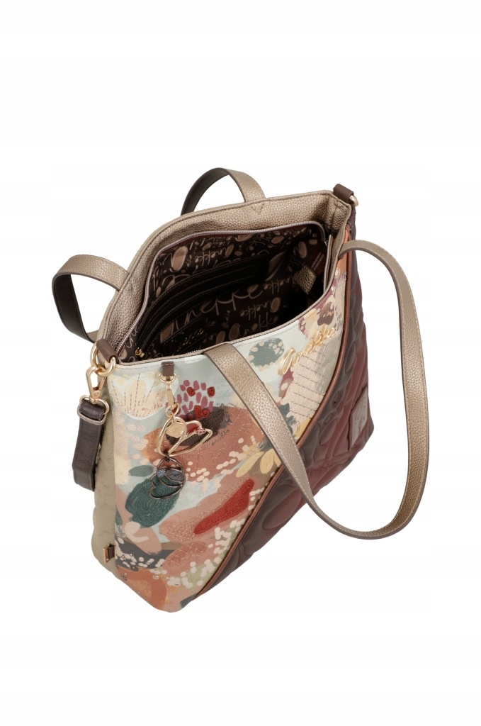 Geanta eleganta A4 BLOSSOM din piele ecologica Anekke 43712-214 Multicolor - imagine 4