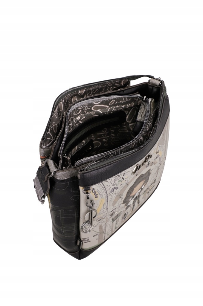 Geanta eleganta ORCHESTRA din piele ecologica Anekke 43803-039 Multicolor - imagine 2