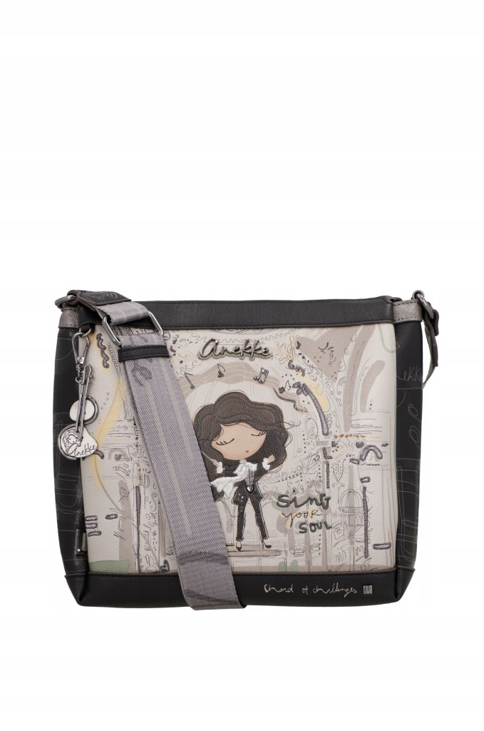 Geanta eleganta ORCHESTRA din piele ecologica Anekke 43803-039 Multicolor - imagine 3