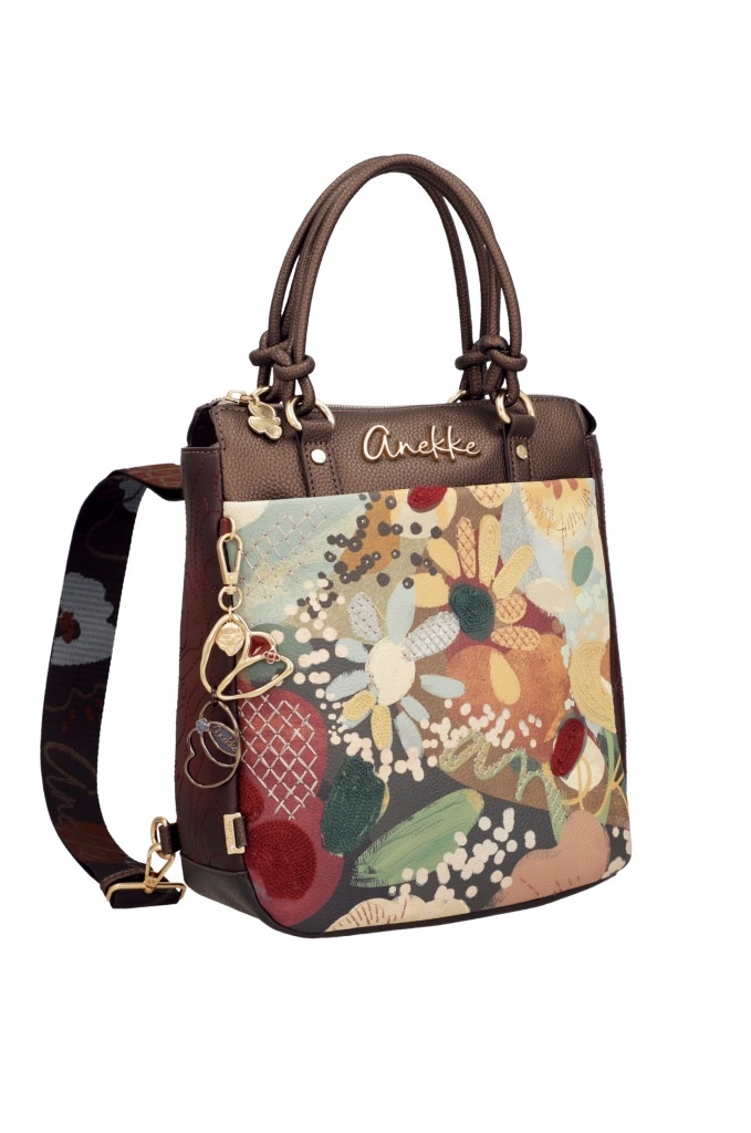 Geanta eleganta TULIP din piele ecologica Anekke 43715-288 Multicolor - imagine 4