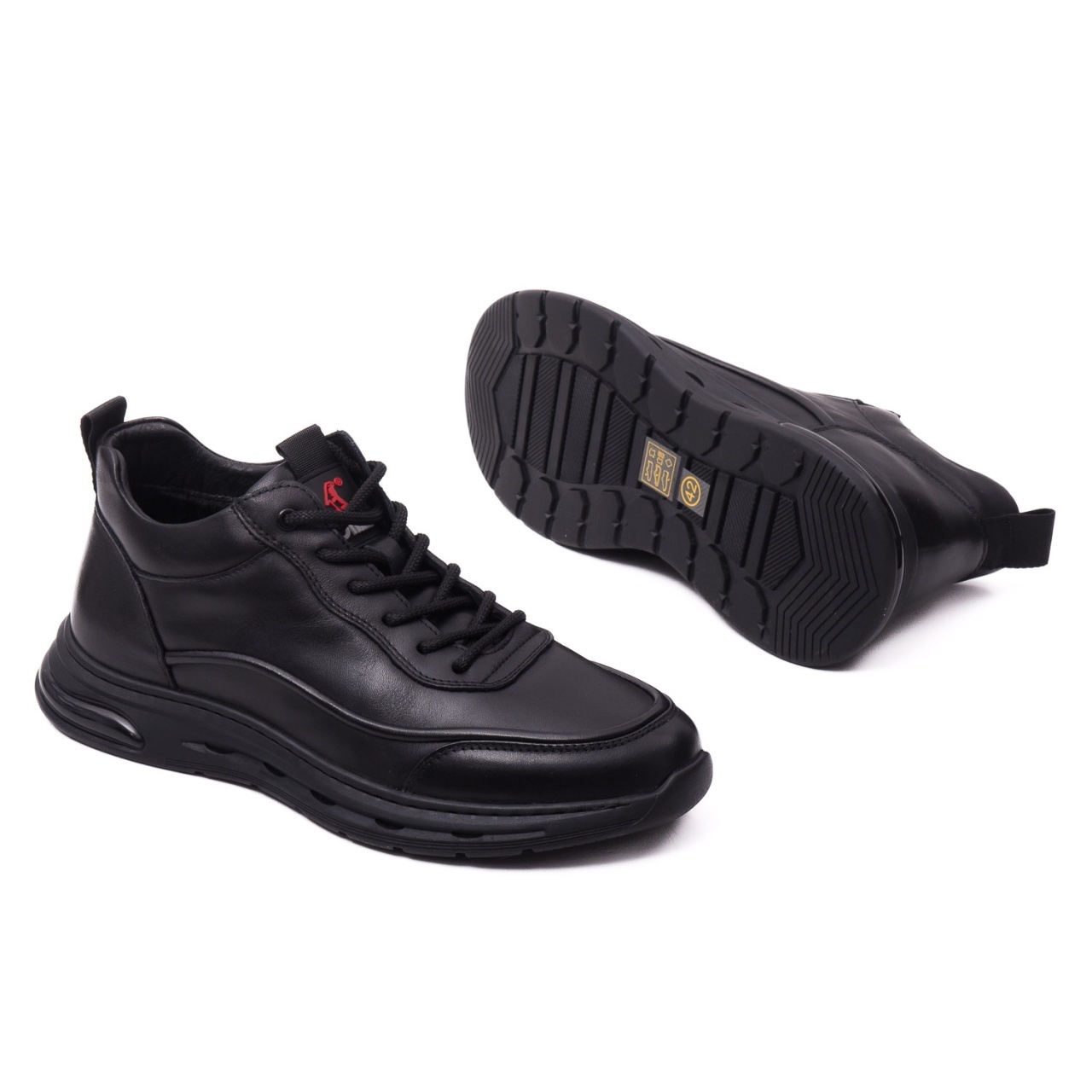 Pantofi barbati din piele naturala Otter 1E670019A 01-N negru - imagine 4
