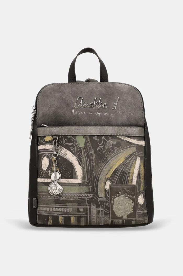 Rucsac damă MELODY din piele ecologica Anekke 43815-073 Multicolor - imagine 5