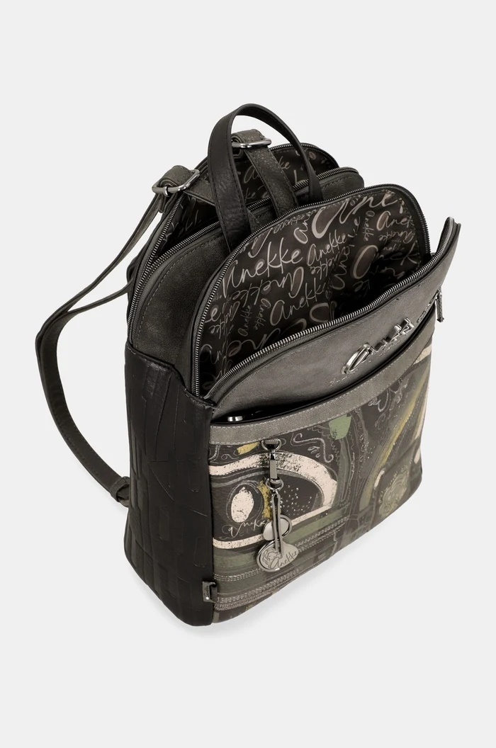 Rucsac damă MELODY din piele ecologica Anekke 43815-073 Multicolor - imagine 4