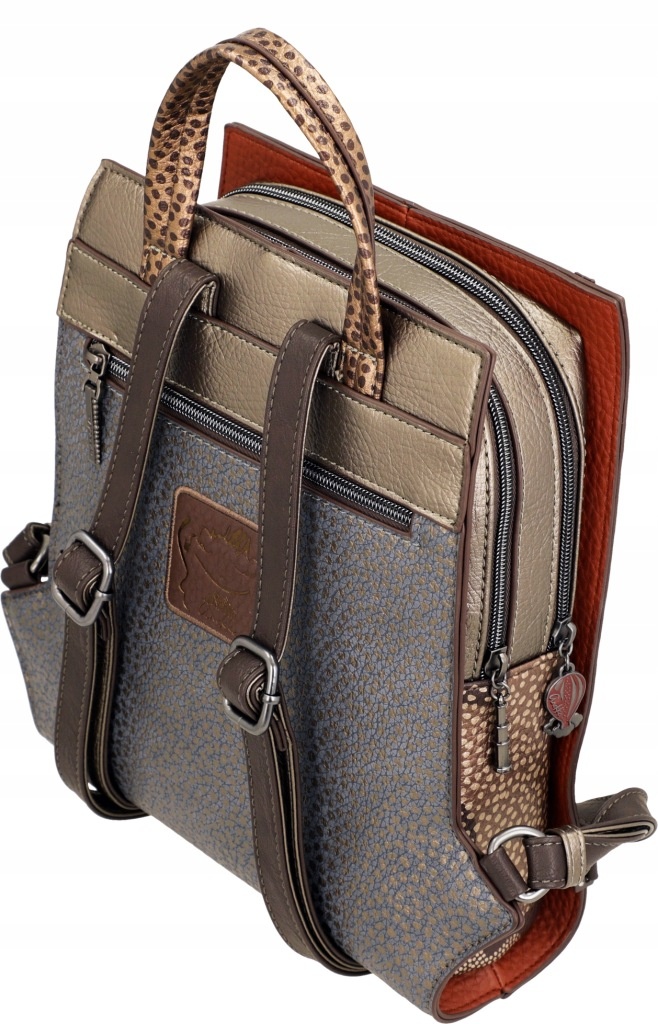 Rucsac damă ODYSSEY TULIP ORCHESTRA din piele ecologica Anekke 43835-314 Multicolor - imagine 2