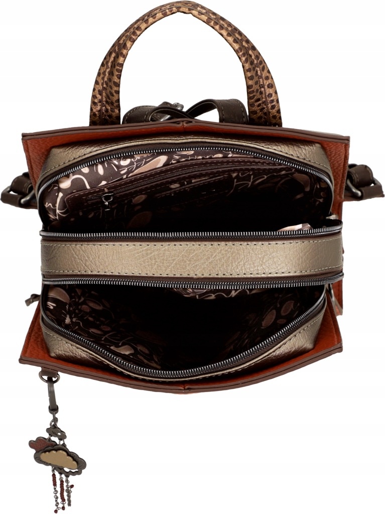 Rucsac damă ODYSSEY TULIP ORCHESTRA din piele ecologica Anekke 43835-314 Multicolor - imagine 5