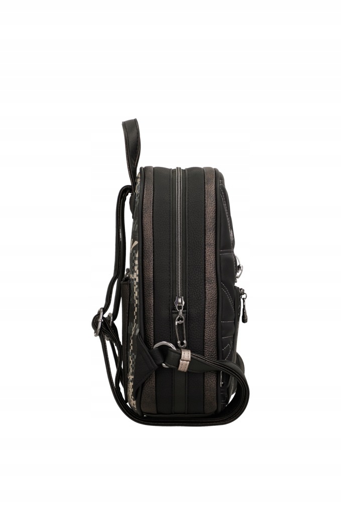 Rucsac damă ORCHESTRA IRON din piele ecologica Anekke 43755-252 Negru - imagine 5