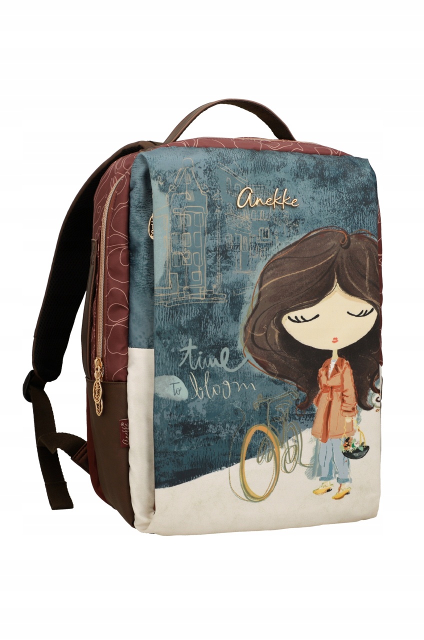 Rucsac damă TRAVEL TULIP din material textil Anekke 43575-001 Multicolor - imagine 2