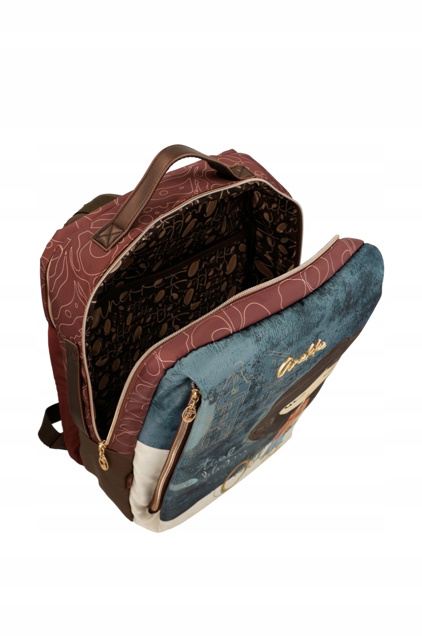Rucsac damă TRAVEL TULIP din material textil Anekke 43575-001 Multicolor - imagine 4