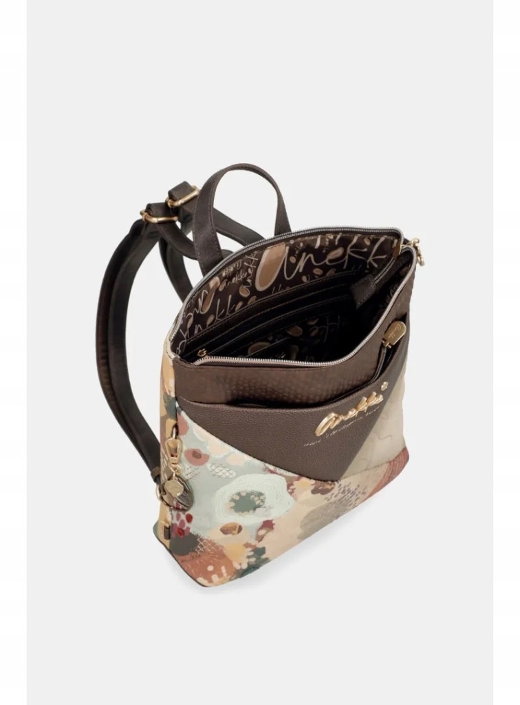 Rucsac damă TULIP BLOSSOM din piele ecologica Anekke 43715-312 Multicolor - imagine 2