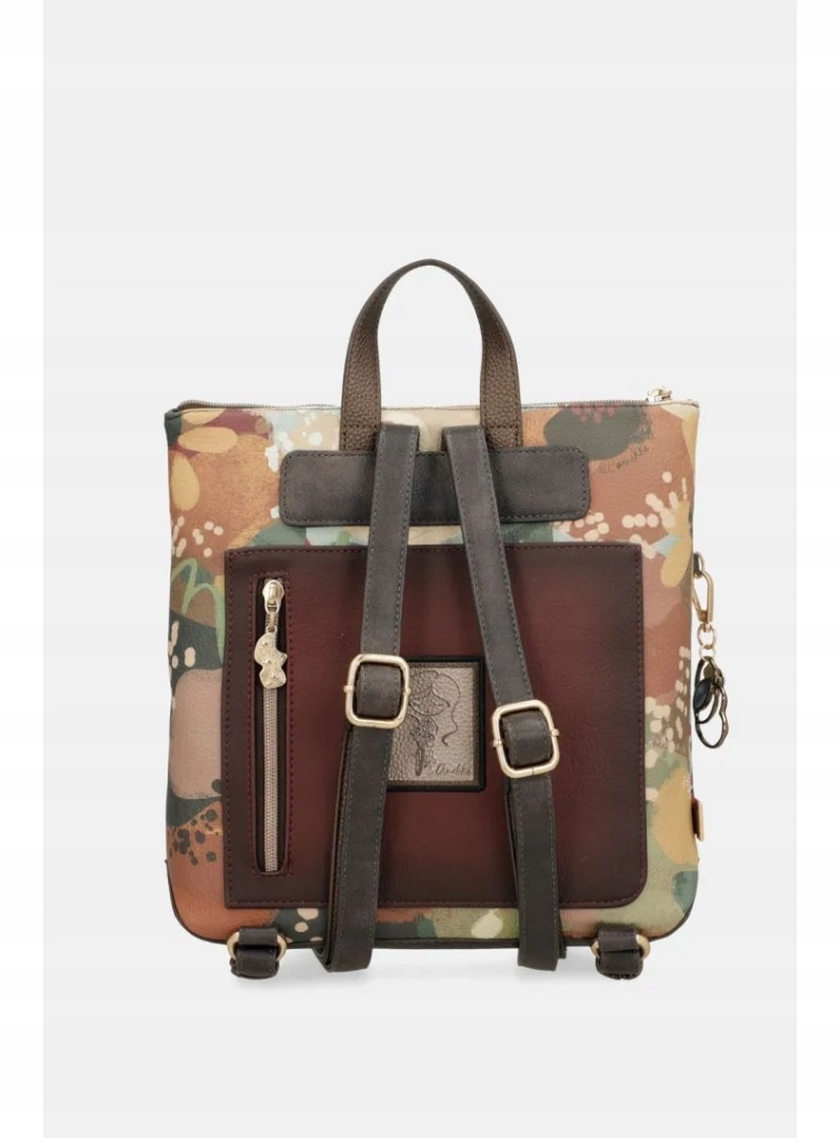 Rucsac damă TULIP BLOSSOM din piele ecologica Anekke 43715-312 Multicolor - imagine 3