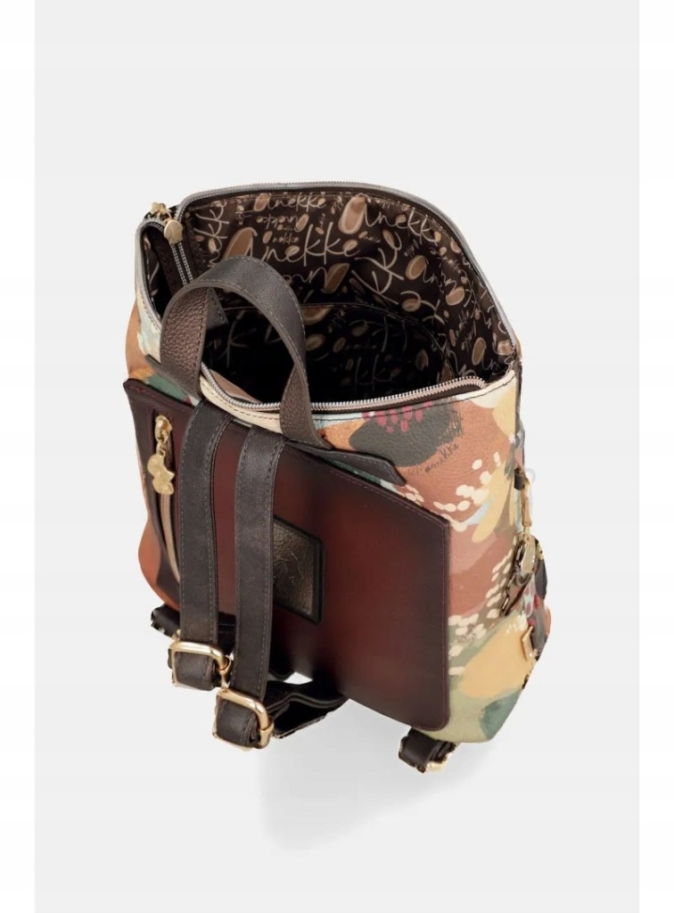 Rucsac damă TULIP BLOSSOM din piele ecologica Anekke 43715-312 Multicolor - imagine 4