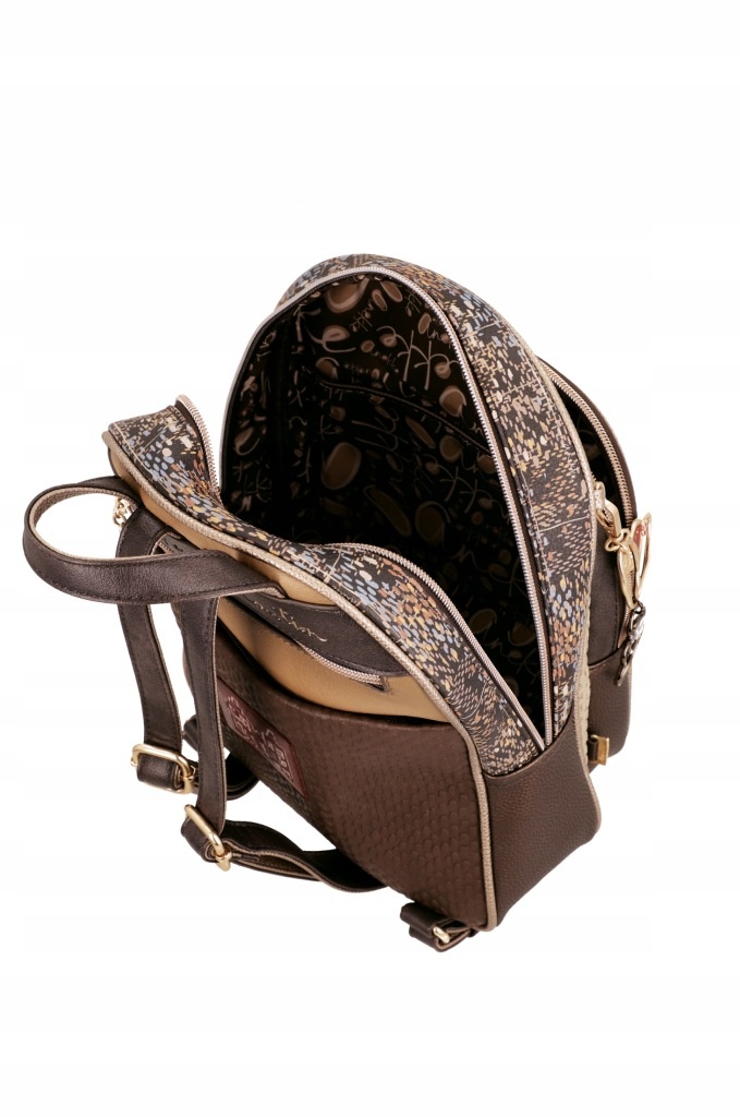 Rucsac damă TULIP CITY din piele ecologica Anekke 43705-197 Multicolor - imagine 2