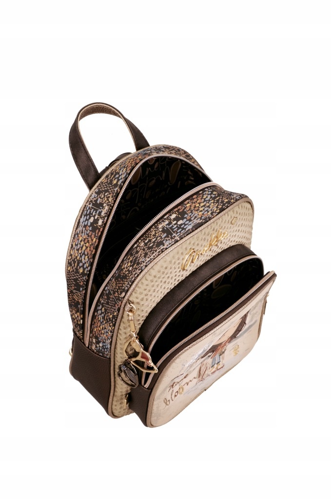 Rucsac damă TULIP CITY din piele ecologica Anekke 43705-197 Multicolor - imagine 4
