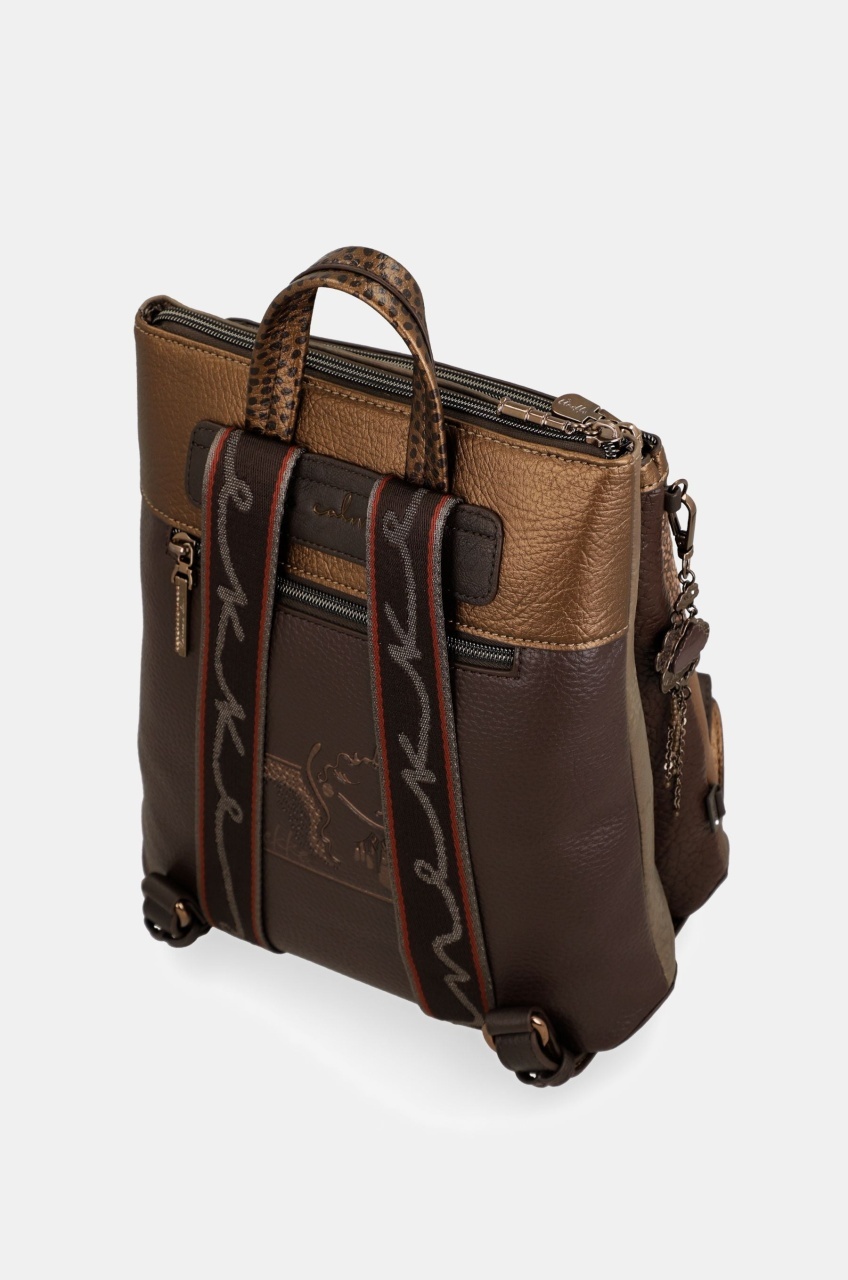 Rucsac damă Voyage Anekke 43825-311 maro - imagine 5