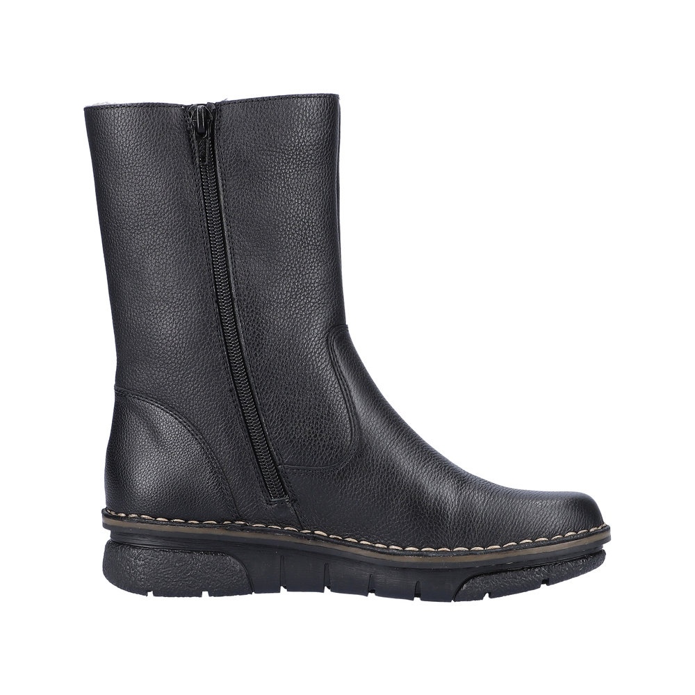 Cizme dama piele naturala 73350-00 negru